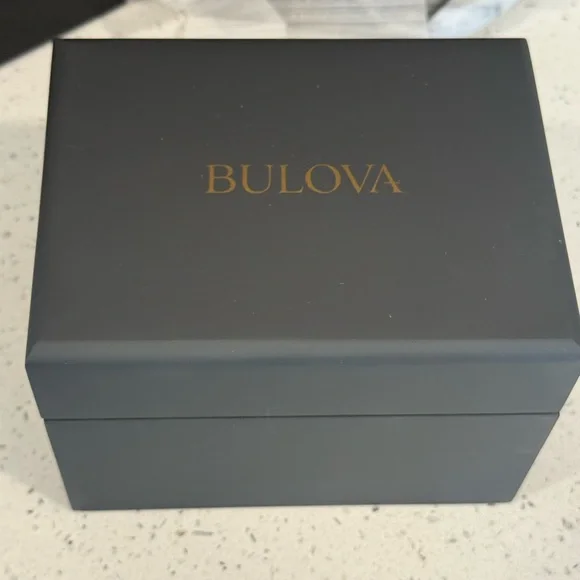 Bulova Silver and Black Chronograph Watch - Picture 4 of 7